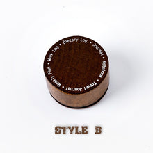 Load image into Gallery viewer, Mr Paper 9 Designs Vintage Retro Roman Numerals Clock Wooden Rubber Stamps for Scrapbooking Deco Craft Standard Wooden Stamps