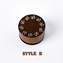 Load image into Gallery viewer, Mr Paper 9 Designs Vintage Retro Roman Numerals Clock Wooden Rubber Stamps for Scrapbooking Deco Craft Standard Wooden Stamps