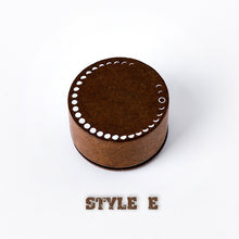 Load image into Gallery viewer, Mr Paper 9 Designs Vintage Retro Roman Numerals Clock Wooden Rubber Stamps for Scrapbooking Deco Craft Standard Wooden Stamps