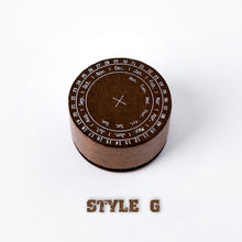 Load image into Gallery viewer, Mr Paper 9 Designs Vintage Retro Roman Numerals Clock Wooden Rubber Stamps for Scrapbooking Deco Craft Standard Wooden Stamps
